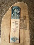 1980 Pepsi Cola Wooden Advertising Thermometer