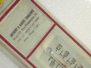 Anthony & Albert Tomalonis Beer & Soda Thermometer
