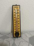 Springfield Instrument Co. Vintage Yellow/Black Thermometer