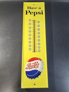 Pepsi-Cola Vintage 'Have a Pepsi' Thermometer Sign