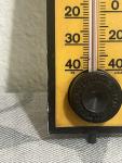 Springfield Instrument Co. Vintage Yellow/Black Thermometer