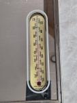1940s Royal Crown Cola Mirror Thermometer