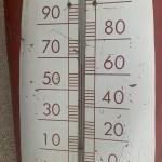 Coca Cola 1950s Vintage Cigar Thermometer Sign