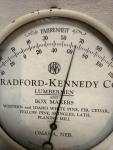 Bradford-Kennedy Vintage Advertising Thermometer