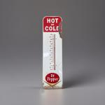 1950s Dr. Pepper Soda Thermometer Sign 27”