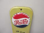 Vintage Pepsi Cola Tin Wall Thermometer