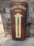 Royal Crown Cola Vintage Metal Thermometer