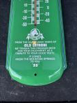 Vintage 1992 Rolling Rock Beer Thermometer