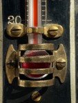 Tycos Art Deco Antique Desktop Thermometer - Rochester