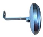 Vintage Chrome Auto Temp Thermometer by Germanow-Simon Co