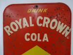 Vintage Royal Crown Cola Thermometer Metal Sign