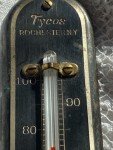 Tycos Art Deco Antique Desktop Thermometer - Rochester