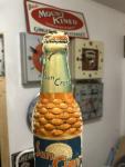 Vintage SUN CREST Orange Soda Thermometer Sign