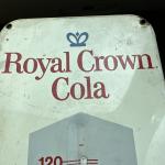 Royal Crown Cola Steel Thermometer Sign