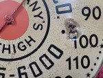 Vintage Kalleher Coal Co. Round Wall Thermometer