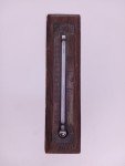 Wilder Wall Thermometer from 1900s - Oak & Brass