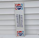 1993 Pepsi Advertising Thermometer Sign – Retro Style