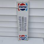 1993 Pepsi Advertising Thermometer Sign – Retro Style