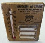Phillips 66 Vintage Easel Thermometer Jackson, MI