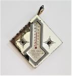 1920s Antique AD Thermometer McVille ND Carl Vold