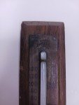 Wilder Wall Thermometer from 1900s - Oak & Brass
