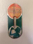 1939 Coca Cola Sign Thermometer by Robertson