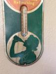 1939 Coca Cola Sign Thermometer by Robertson