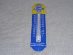 Vintage Chevrolet Bowtie Porcelain Thermometer Sign