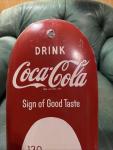 Coca Cola Cigar Advertising Thermometer Sign