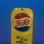 1950s Pepsi Cola Large Advertising Thermometer