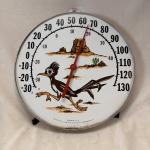 Roadrunner Jumbo Metal 12” Dial Thermometer