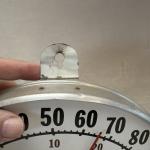 Roadrunner Jumbo Metal 12” Dial Thermometer