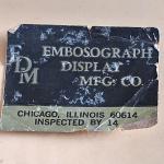 1970s Blue Pepsi Advertising Thermometer