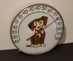 Ohio Jumbo Dial Thermometer with Winking Dog