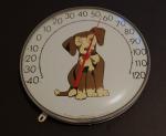 Ohio Jumbo Dial Thermometer with Winking Dog