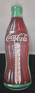 1950s MCA Coca-Cola Tin Wall Thermometer 17