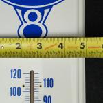 Ford Motor Company V8 Vintage Thermometer Metal Sign
