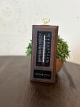 Vintage GE Advertising Thermometer with Faux Wood