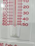 Royal Crown Cola Vintage Metal Wall Thermometer