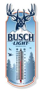 Busch Light Beer Steel Thermometer for Decor