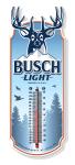 Busch Light Beer Steel Thermometer for Decor