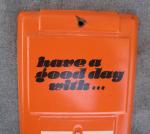 Vintage Fram Autolite Advertising Thermometer Sign