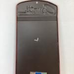 Chevrolet Corvette Sting Ray Metal Thermometer Red