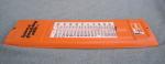 Vintage Fram Autolite Advertising Thermometer Sign