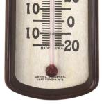 Vintage 1950s Acurite Window Thermometer 6”