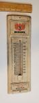 Mohawk Liqueur Vintage Metal Beer Thermometer