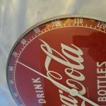 Vintage 1950s Coca-Cola Glass Thermometer 12
