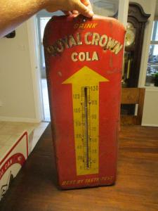 Royal Crown Cola 1952 Advertising Thermometer