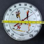Ohio Thermometer Co. Vintage Jumbo Dial Wall Thermometer