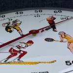 Ohio Thermometer Co. Vintage Jumbo Dial Wall Thermometer